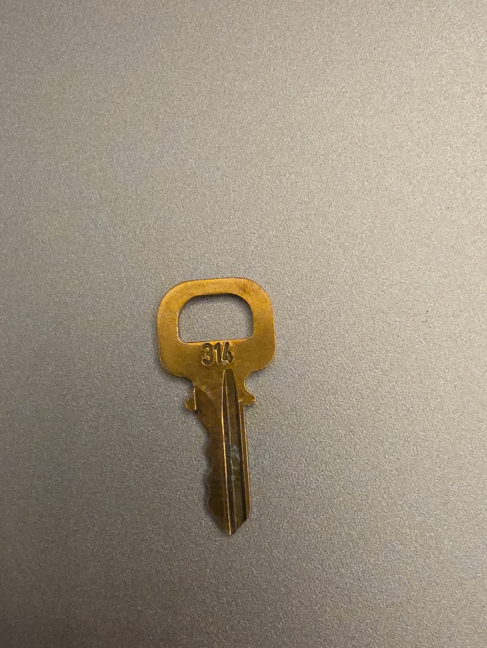 Louis Vuitton Gold-Tone Key Charm